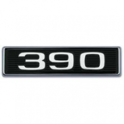 1969 Hood Scoop Number Plate "390"